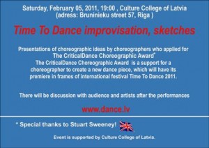 British Criticaldance Award
